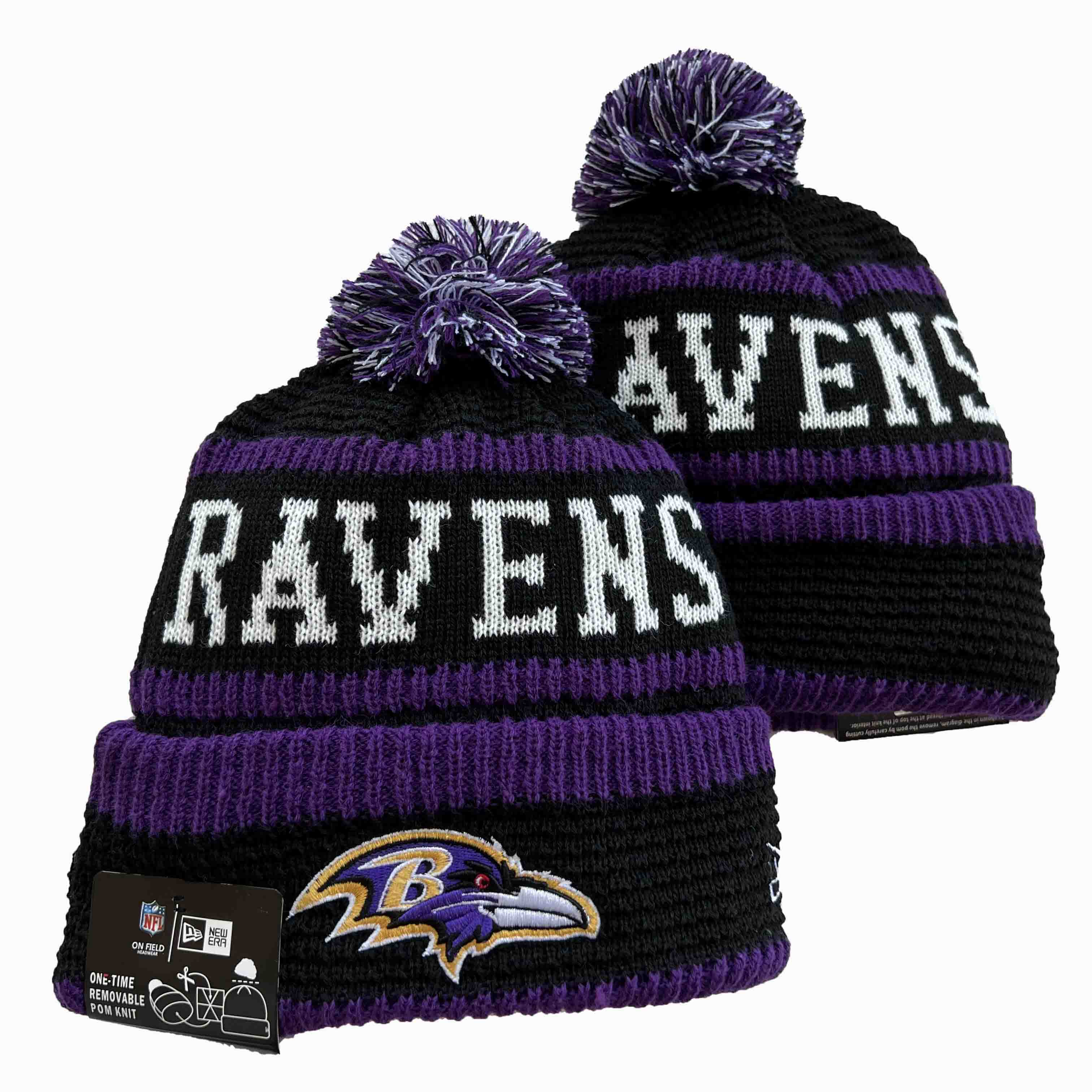 Baltimore Ravens 2025 Knit Hats 011 Baltimore Ravens 2025 Knit Hats 011